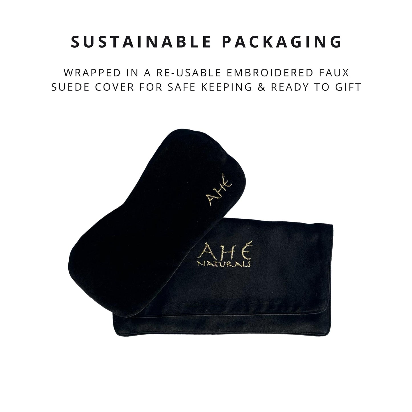 Aromatherapy Weighted Eye Pillow - Ahé Naturals