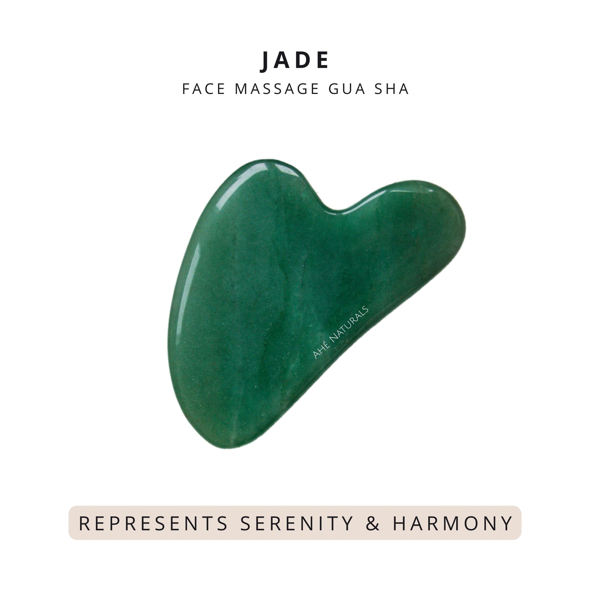 Jade Gua Sha - Ahé Naturals