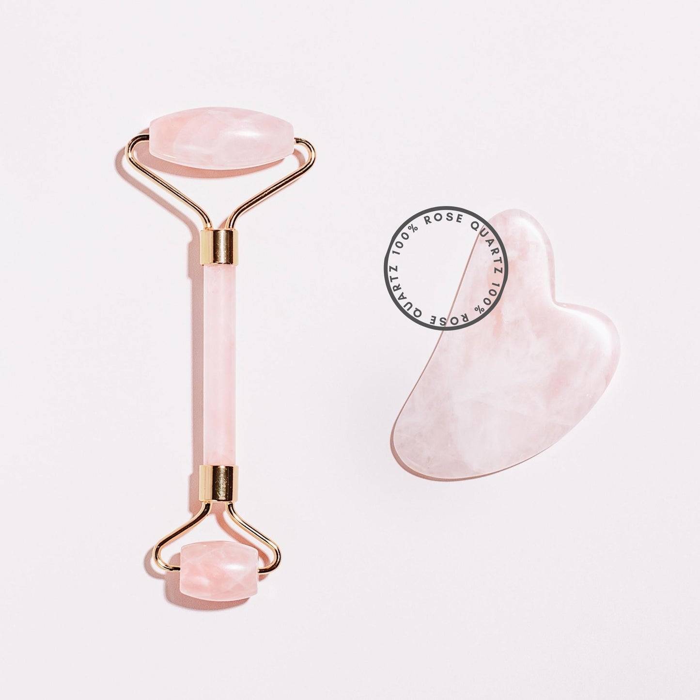 Rose Quartz Facial Roller - Ahé Naturals