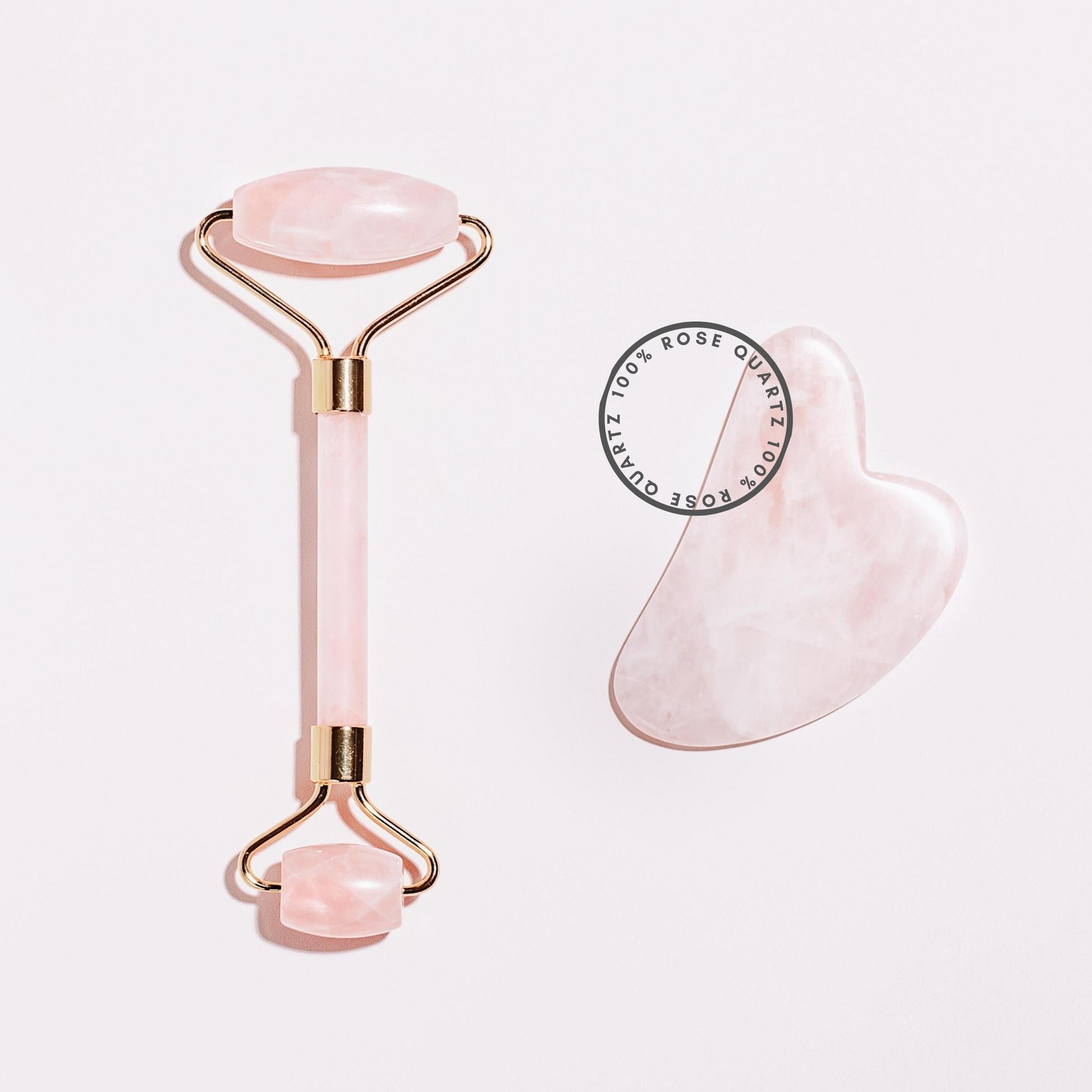 Rose Quartz Facial Roller - Ahé Naturals