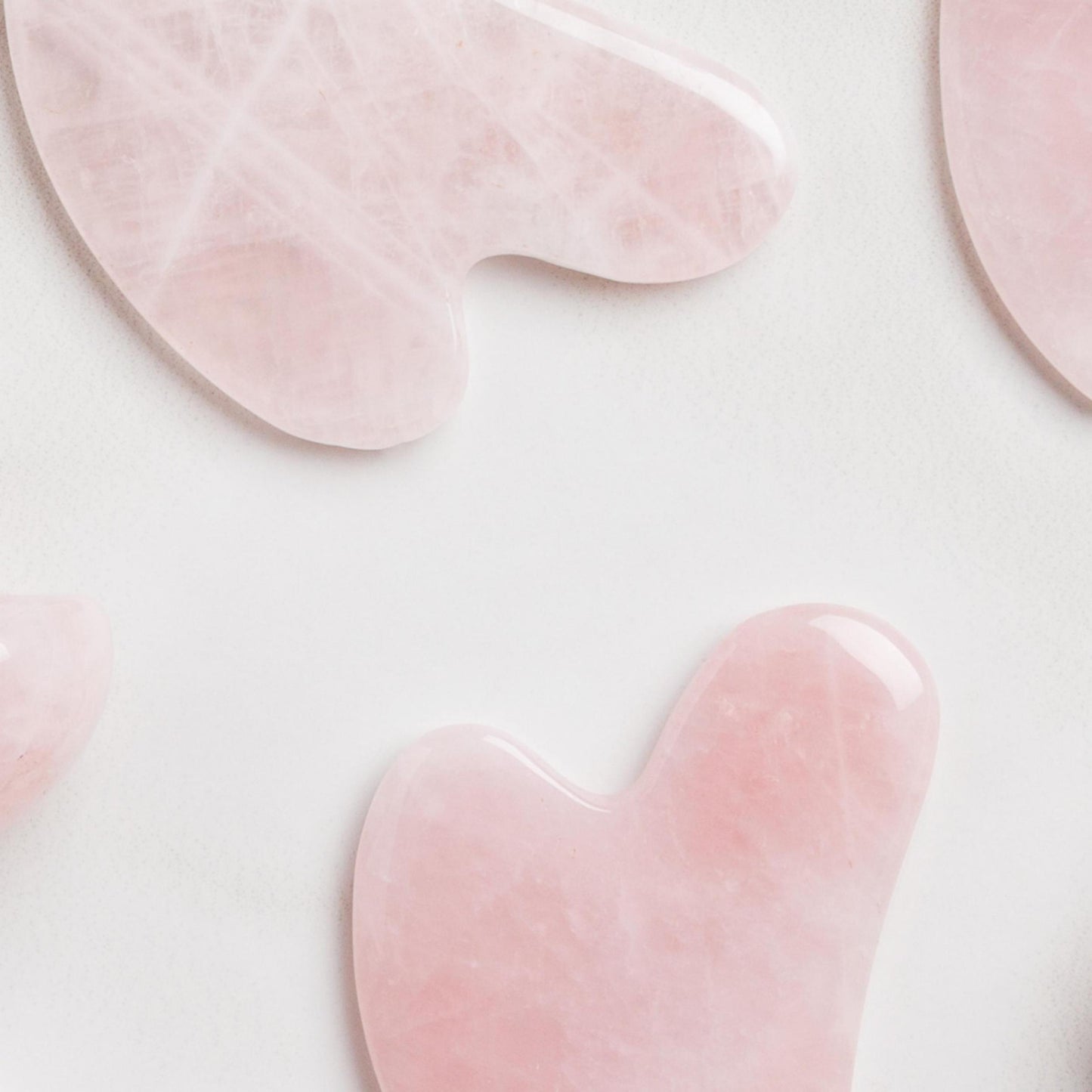 Rose Quartz Gua Sha - Ahé Naturals