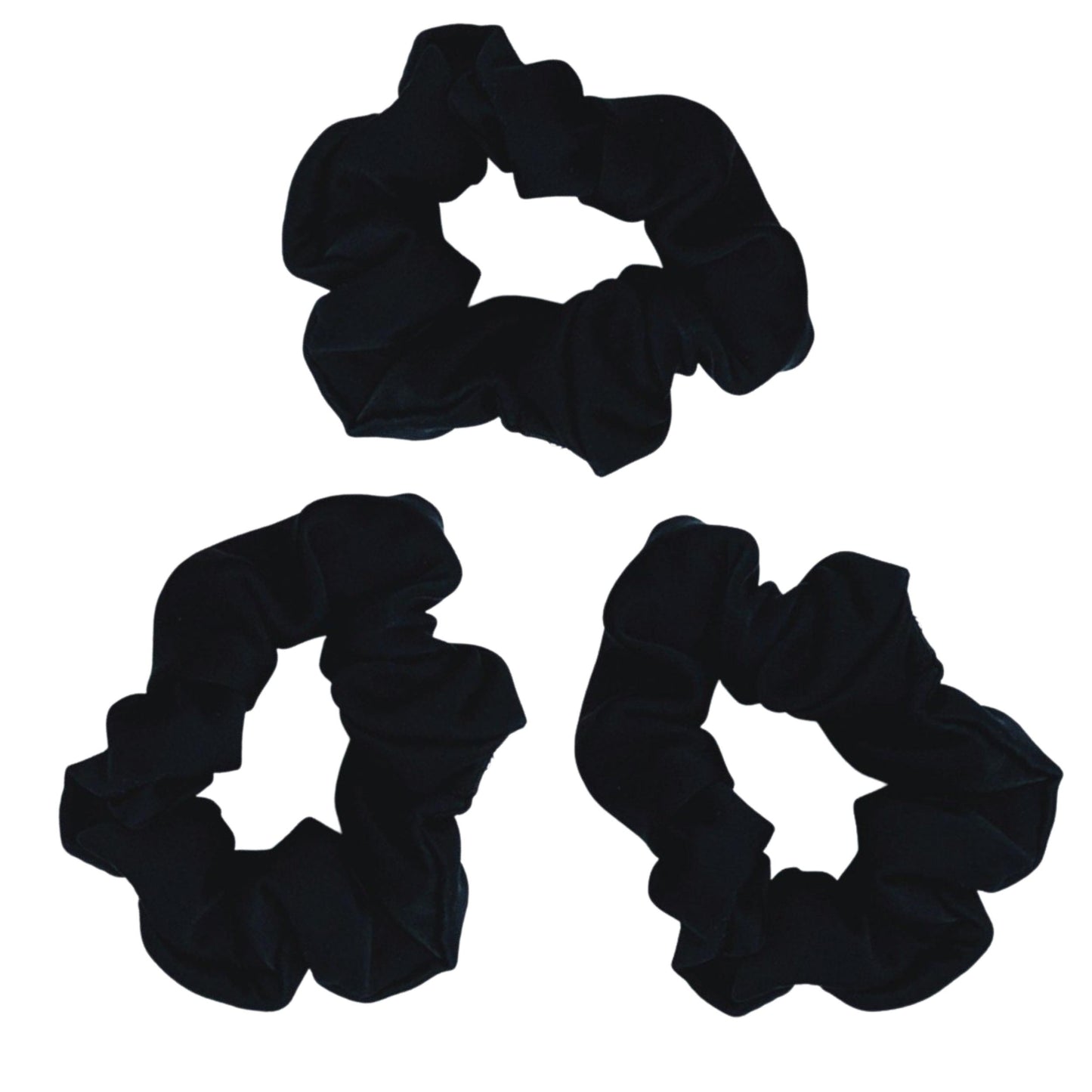 Mulberry Silk Scrunchies - Set of 3 - Ahé Naturals