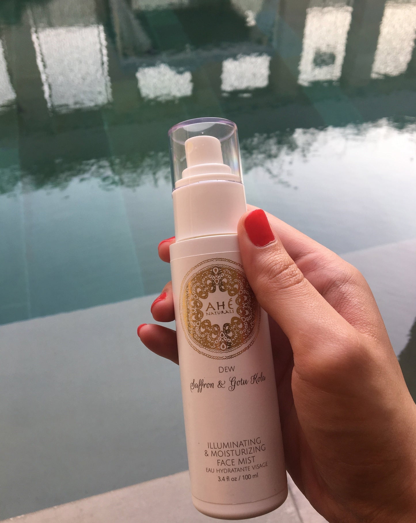 Saffron & Gotu Kola Brightening Face Mist - Ahé Naturals