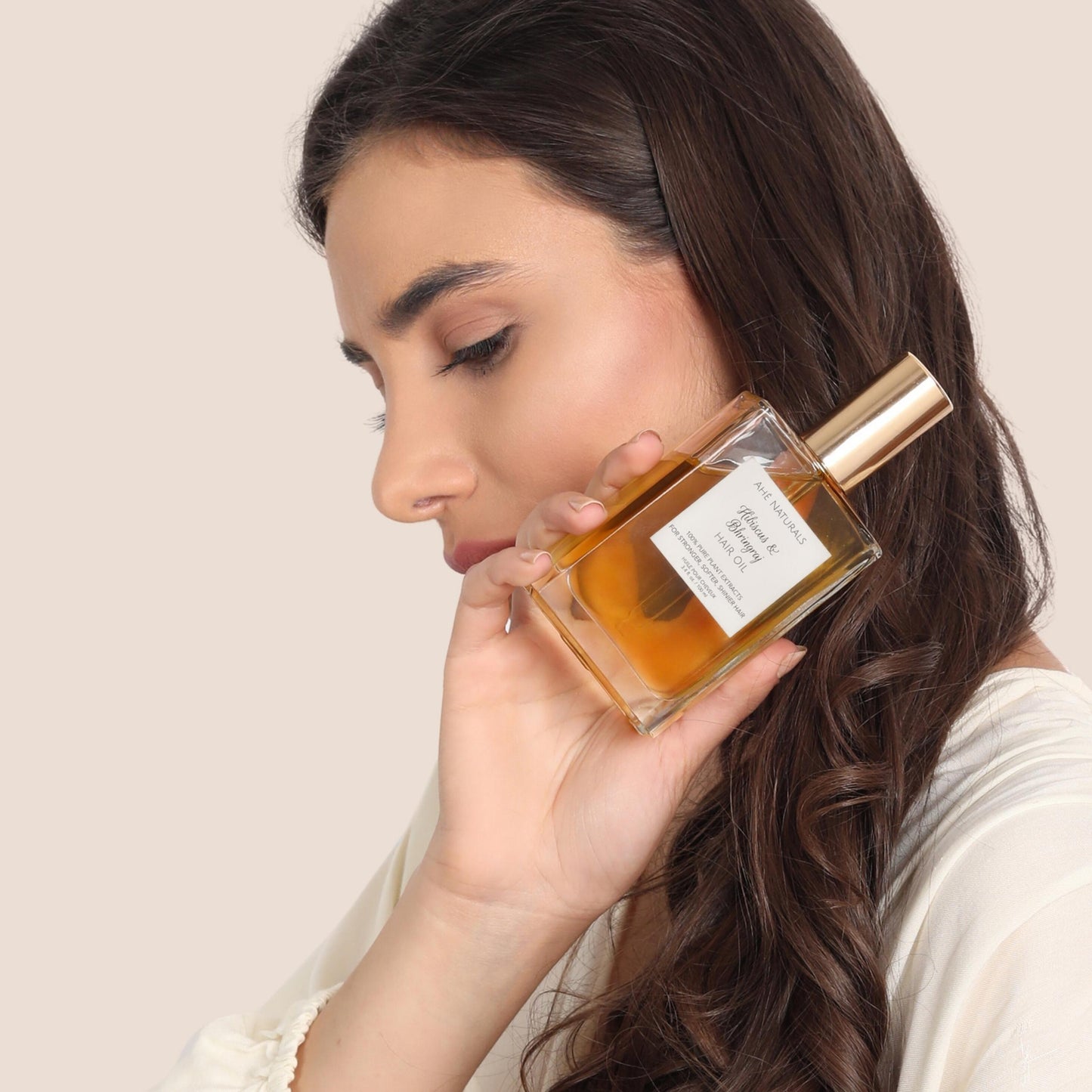 Hibiscus & Bhringraj Hair Oil - Ahé Naturals