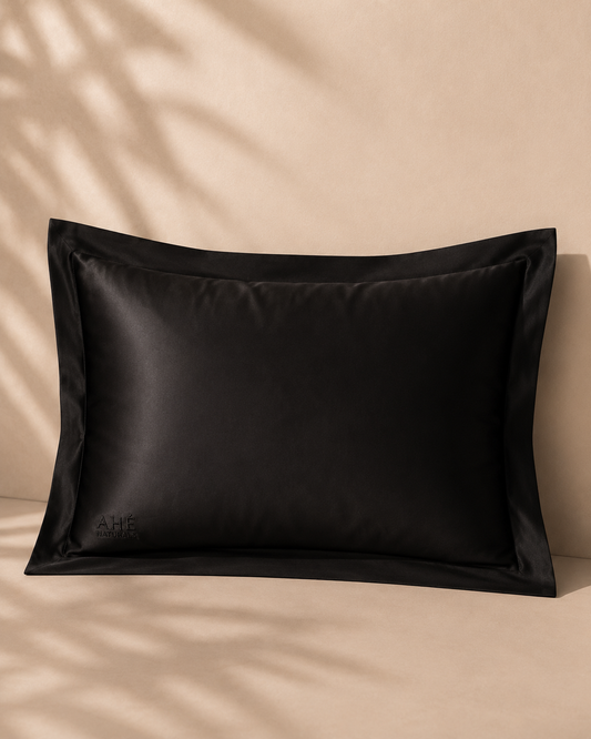 Mulberry Silk Pillowcase (Anti-Split-Ends) Jet Black