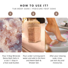 Load image into Gallery viewer, Minerale Detox Aromatherapy Bath Salts - Ahé Naturals
