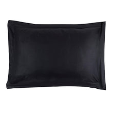 Load image into Gallery viewer, Mulberry Silk Pillowcase (Anti-Split-Ends) Jet Black - Ahé Naturals

