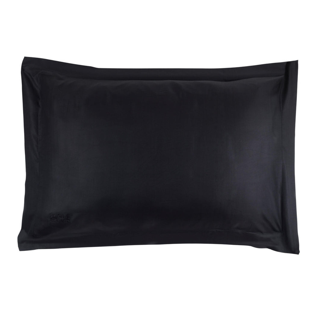 Black hair silk on sale pillowcase