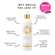 Load image into Gallery viewer, Moringa &amp; Rice Milk Body Lotion - Ahé Naturals
