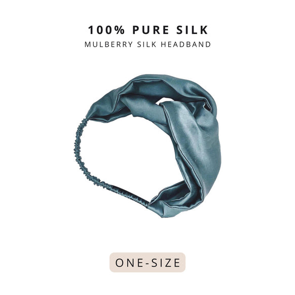 Mulberry Silk Headband (5 colours) - Ahé Naturals